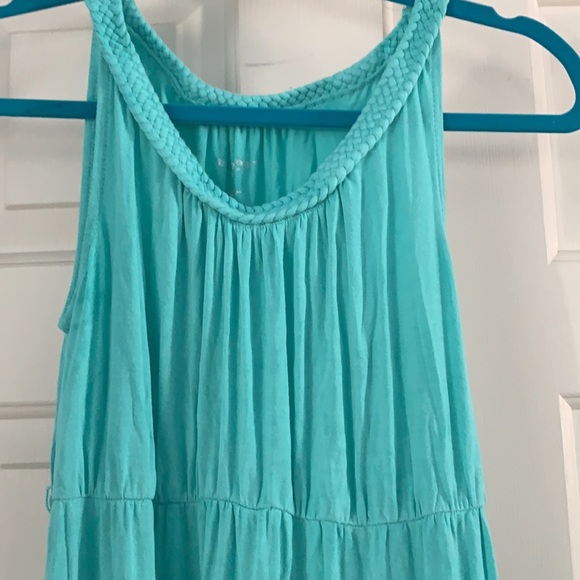 Liz Lange maternity xs teal long dress - Picture 2 of 2